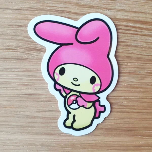 Plus Melody - Vinyl Sticker