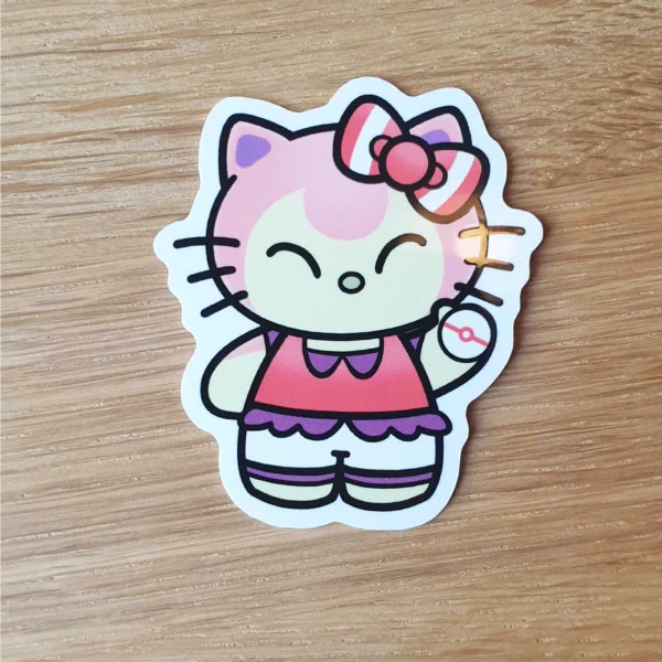 Hello Kitten - Vinyl Sticker